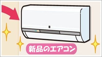 エアコン取り付け工事